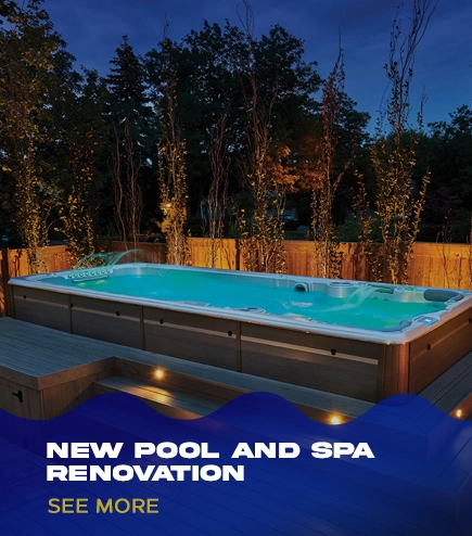 new pool and spa renovation